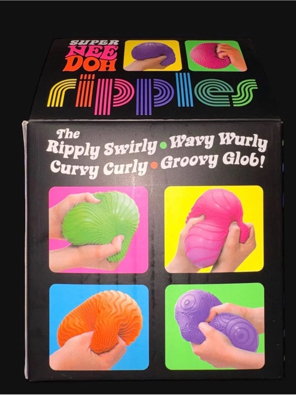 Schylling Super NeeDoh Ripples - Neon Pink